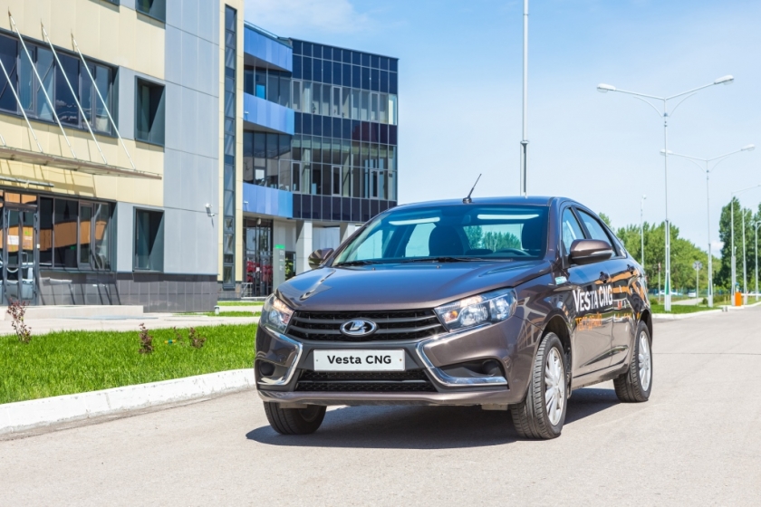 LADA Vesta CNG - началось серийное производство биотопливной версии