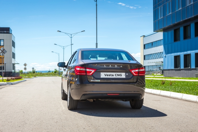LADA Vesta CNG - началось серийное производство биотопливной версии