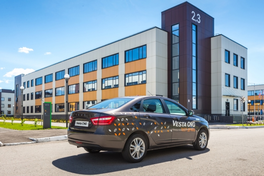 LADA Vesta CNG - началось серийное производство биотопливной версии